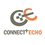 I-デザイン (muu2007sw)さんのサウンドデザイン会社 【CONNECT+ECHO】 企業ロゴデザインへの提案