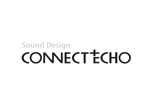 plus X (april48)さんのサウンドデザイン会社 【CONNECT+ECHO】 企業ロゴデザインへの提案