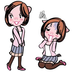mamikaru (mamikaru)さんの企業キャラクター　2キャラデザイン　への提案
