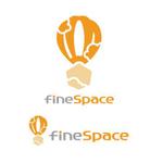 siraph (siraph)さんの子連れで利用できるレンタルスペース「fineSpace」のロゴへの提案