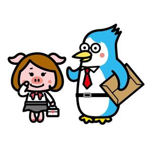 mu_cha (mu_cha)さんの企業キャラクター　2キャラデザイン　への提案