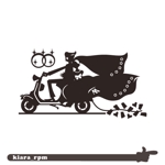 kiara_rpm ()さんの★結婚式用★バイクに乗る２人シルエットイラスト！！・オシャレな少しレトロ系！への提案