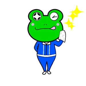 natsuki1203 (natsuki1203)さんのカエルのキャラクターへの提案