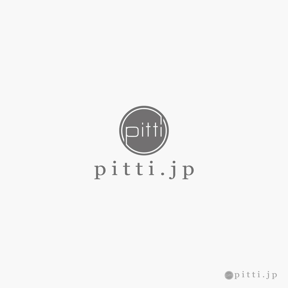 アパレルECサイト「pitti.jp」のロゴ