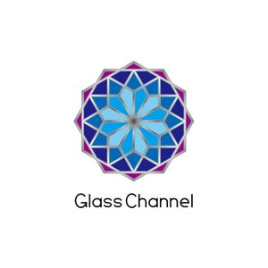 千世紘巳 ()さんのガラスを紹介する「ガラスチャンネル」の、YoutubeやSNSで使うチャンネルロゴ作成への提案