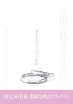 KAWAGOE DESIGNS (owld)さんのジュエリーセールの案内状のデザインコンペ※デザインラフ有りへの提案
