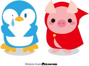 Big moon design (big-moon)さんの企業キャラクター　2キャラデザイン　への提案
