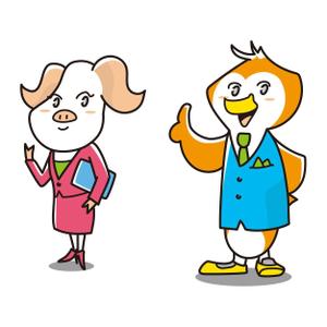 さんの企業キャラクター　2キャラデザイン　への提案