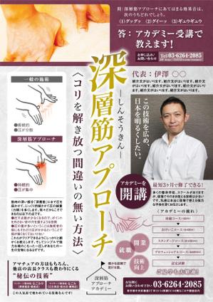 タカダデザインルーム (takadadr)さんのあるマッサージ技術を平面で伝える表現を考えて欲しいへの提案