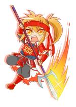 HMK DESIGN (hmk_design)さんの戦国武将　真田幸村のキャラクターデザインへの提案
