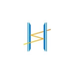 tikaさんの【参加報酬あり】レーザー光線×Hをモチーフにしたロゴ募集！鉄鋼メーカー「日新製鋼」の製品ロゴへの提案