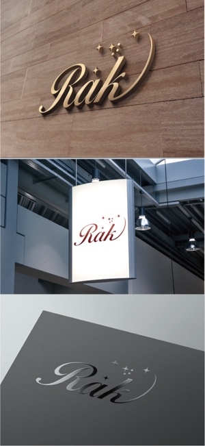 acco (journalmar)さんの不動産・コンサルタント会社　株式会社　『Rak』のロゴへの提案