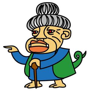 yuiciii ()さんの【継続あり】個性的な「ばばあ」のキャラクターデザインへの提案