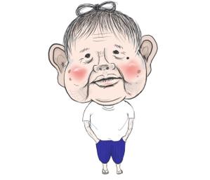 yururinaさんの【継続あり】個性的な「ばばあ」のキャラクターデザインへの提案