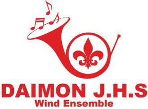 中津留　正倫 (cpo_mn)さんの「DAIMON J.H.S. Wind Ensemble」のロゴ作成への提案