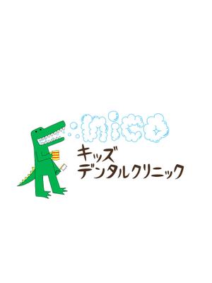 あくちゃ (akuchakucha)さんの歯科医院のキャラクターにするワニ、カバのキャラクターロゴデザインへの提案