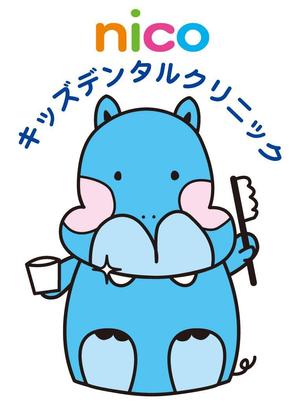 kazu (mods001)さんの歯科医院のキャラクターにするワニ、カバのキャラクターロゴデザインへの提案