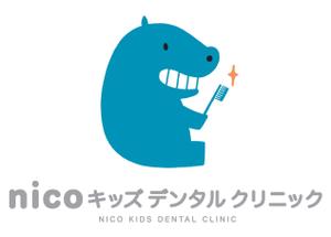 atelier-utrecht (atelier-utrecht)さんの歯科医院のキャラクターにするワニ、カバのキャラクターロゴデザインへの提案