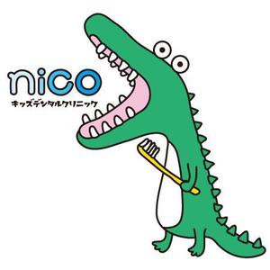 iknow (inoue_mistue)さんの歯科医院のキャラクターにするワニ、カバのキャラクターロゴデザインへの提案