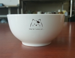 kawaccoさんの大人が好そうなシンプルな動物デザイン(洋風茶碗のオリジナルデザイン)への提案