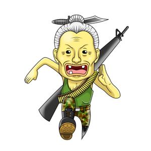 ぴ~タン (p-tan)さんの【継続あり】個性的な「ばばあ」のキャラクターデザインへの提案