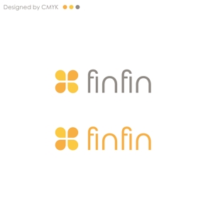 takudy ()さんの新サイト「finfin」ロゴデザイン募集への提案
