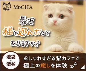 Darjeeling (Darjeeling6033)さんの猫カフェMoCHAのイメージ広告用バナーへの提案