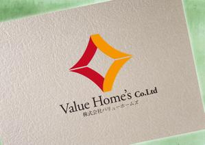 sabone (sabone1230na)さんの株式会社バリューホームズ（Ｖａｌｕｅ　Ｈｏｍｅ’ｓＣo.Ltd）の会社ロゴ　リフォームと不動産の会社。への提案