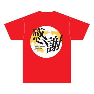 さんの「ありがとう・感謝」のTシャツ・プリント作成への提案