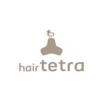 彩花 (ayaka_babydolls)さんの美容室（hair tetra) のロゴへの提案