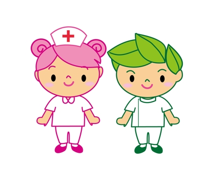 mary (smz2013)さんの病院のイメージキャラクターのデザインへの提案