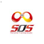 アンバー (AmberDESIGN)さんの「Ｐｅｒｓｏｎａｌ　Ｔｒａｉｎｉｎｇ　Ｓｔｕｄｉｏ　ＳＯＳ」のロゴ作成への提案