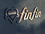 ねこすまっしゅ (nekosmash)さんの新サイト「finfin」ロゴデザイン募集への提案