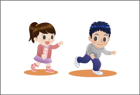 Hirohiroさんの事例 実績 提案 幼稚園児くらいの 幼い女の子と男の子のキャラクターデザイン はじめまして イラス クラウドソーシング ランサーズ