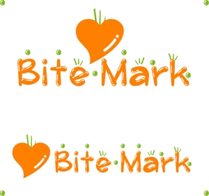 デザイン工房　初咲 (hatsuzaki)さんの「Bite　Mark　（バイトマーク）」のロゴ作成への提案