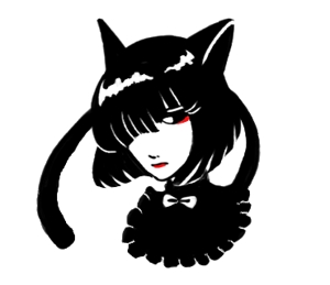 くるり (s213v015)さんの黒猫コスチュームを着た女の子のLINEスタンプ作成への提案