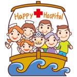 とし (toshikun)さんの■■みんな笑顔になるハッピー医院■■のイラストロゴの作成への提案