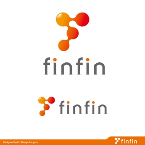 K'z Design Factory (kzdesign)さんの新サイト「finfin」ロゴデザイン募集への提案