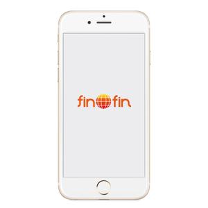 W-STUDIO (cicada3333)さんの新サイト「finfin」ロゴデザイン募集への提案