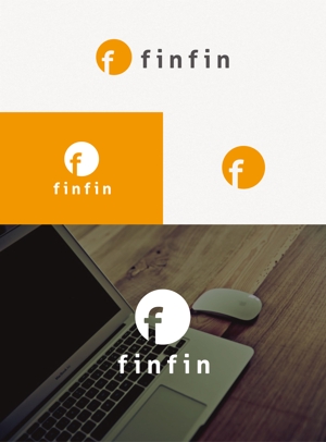 tanaka10 (tanaka10)さんの新サイト「finfin」ロゴデザイン募集への提案