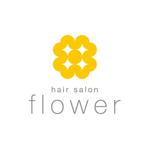 skyblue (skyblue)さんの【急募】誰もが気軽に通える伝説の美容室「flower」のお洒落で素敵なロゴを募集中♪への提案