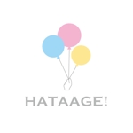 kurioさんのクラウドファンディングサイト「HATAAGE！」のロゴへの提案