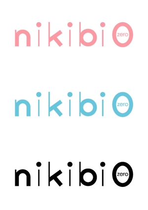 kazubonさんの「nikibi0」(ニキビゼロ)のロゴ作成への提案