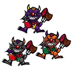 もっさんみいこ (mossanmiiko)さんの悪魔のキャラクターデザインへの提案