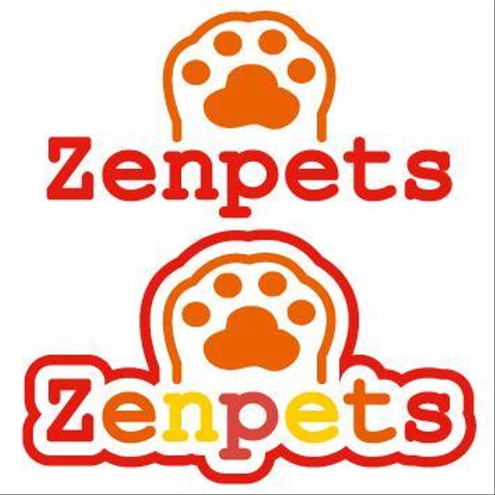 ペットグッズとペット用建材の専門店「Zenpets」のロゴ