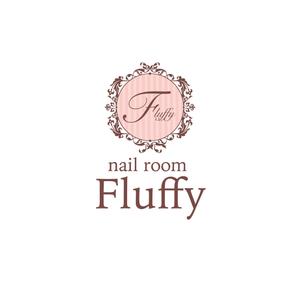 Satomiyoさんのプライベートネイルサロン 「nail room Fluffy」のロゴへの提案