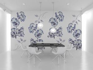 KaoriA Design (lilythelily)さんのECで販売するオリジナル壁紙デザイン（「花」のデザイン）への提案