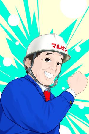 3yama3さんの企業キャラクター作成）　スタッフ写真の似顔絵イラスト化への提案