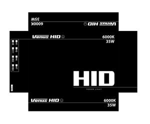OGINO DESIGN ()さんの車用パーツ「HIDヘッドライトキット」のパッケージ作成への提案