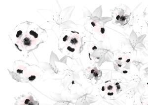 C DESIGN (conifer)さんのECで販売するオリジナル壁紙デザイン（「花」のデザイン）への提案